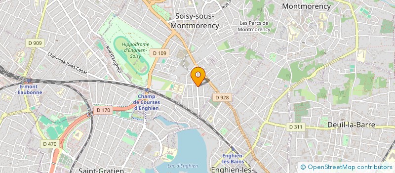 localisation de l'entreprise SOCIETE CIVILE IMMOBILIERE COVA à SOISY-SOUS-MONTMORENCY