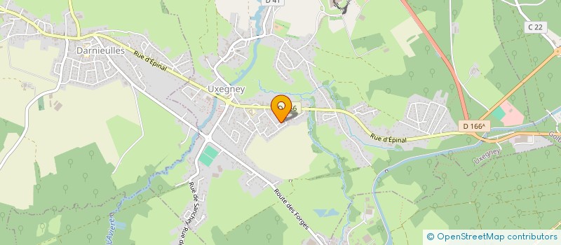 localisation de l'entreprise SOCIETE CIVILE IMMOBILIERE COWAL  UXEGNEY