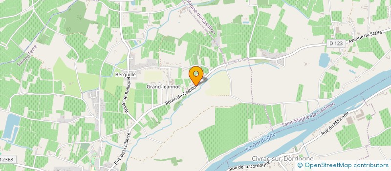 localisation de l'entreprise SOCIETE CIVILE IMMOBILIERE COX  SAINTE-TERRE