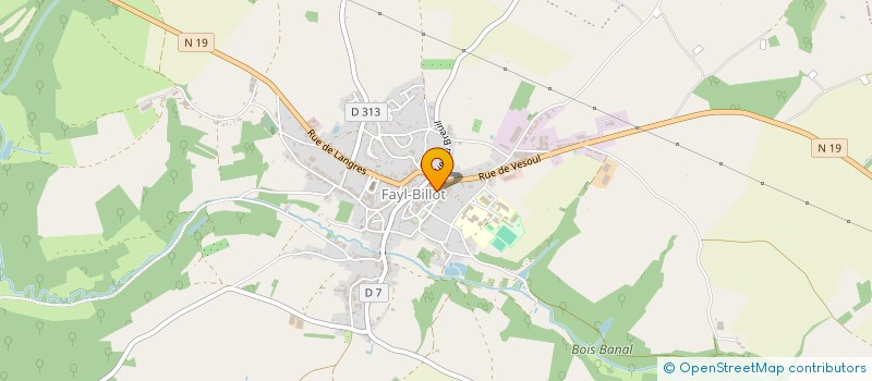 localisation de l'entreprise SOCIETE CIVILE IMMOBILIERE COYER à FAYL-BILLOT