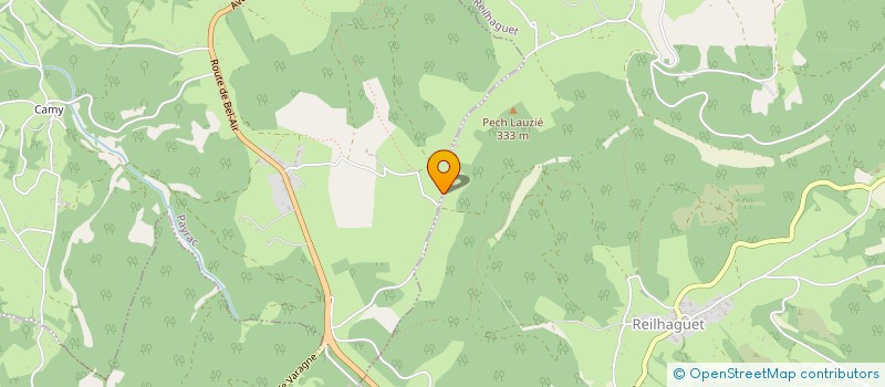 localisation de l'entreprise SOCIETE CIVILE IMMOBILIERE CPM  REILHAGUET