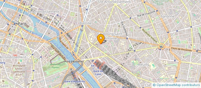 localisation de l'entreprise SOCIETE CIVILE IMMOBILIERE CRAF  PARIS