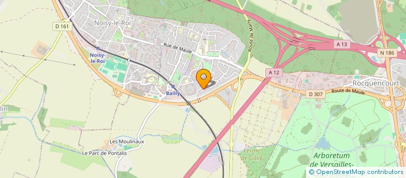 localisation de l'entreprise SOCIETE CIVILE IMMOBILIERE CREUTZER ARGENTEUIL  BAILLY