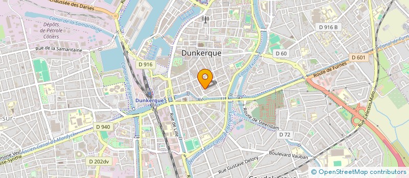 localisation de l'entreprise SOCIETE CIVILE IMMOBILIERE CRIP ET PAR ABREVIATION SCI CRIP à DUNKERQUE