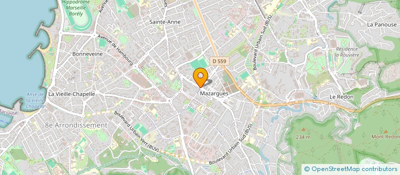 localisation de l'entreprise SOCIETE CIVILE IMMOBILIERE CRIS à MARSEILLE