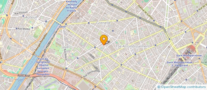localisation de l'entreprise SOCIETE CIVILE IMMOBILIERE CROIX NIVERT - JAVEL à LEVALLOIS-PERRET