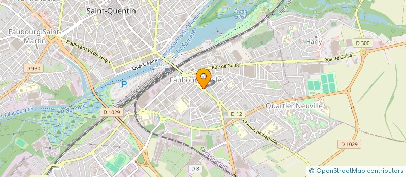 localisation de l'entreprise SOCIETE CIVILE IMMOBILIERE CRONSTADTIMMO à SAINT-QUENTIN