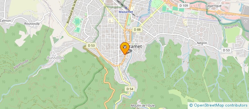 localisation de l'entreprise SOCIETE CIVILE IMMOBILIERE CSIKI  MAZAMET