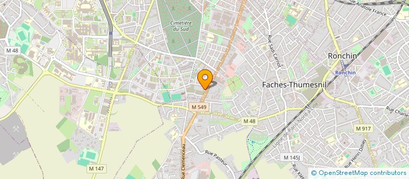 localisation de l'entreprise SOCIETE CIVILE IMMOBILIERE CSPLS à LILLE