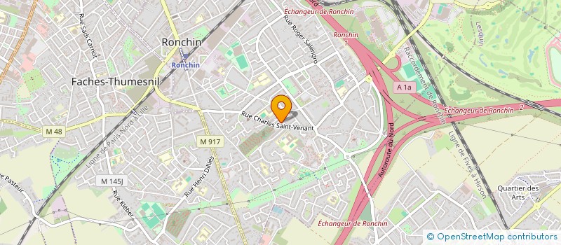 localisation de l'entreprise SOCIETE CIVILE IMMOBILIERE CSSF HABITAT  RONCHIN