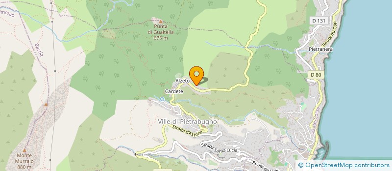 localisation de l'entreprise SOCIETE CIVILE IMMOBILIERE CUBITUS à SANTA-MARIA-DI-LOTA