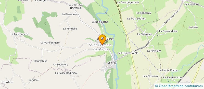 localisation de l'entreprise SOCIETE CIVILE IMMOBILIERE CUILLE à MOUTIERS-AU-PERCHE