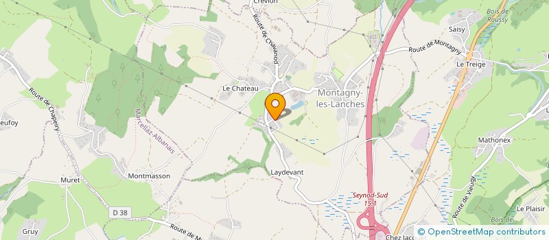 localisation de l'entreprise SOCIETE CIVILE IMMOBILIERE CURTH PAR ABREVIATION S.C.I. CURTH  MONTAGNY-LES-LANCHES