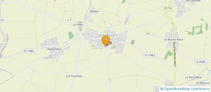 localisation de l'entreprise SOCIETE CIVILE IMMOBILIERE CYBA  SAINT-MEDARD-D'AUNIS