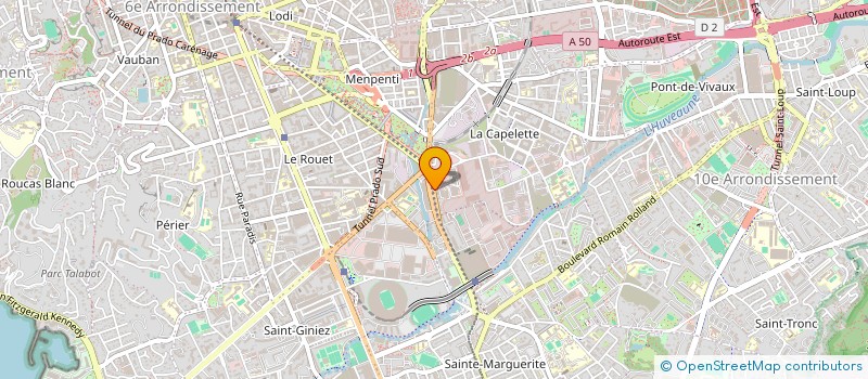 localisation de l'entreprise SOCIETE CIVILE IMMOBILIERE D'ARASH ET SASSAN à MARSEILLE