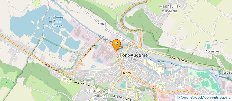 localisation de l'entreprise SOCIETE CIVILE IMMOBILIERE D'ATTRIBUTION NEMO à PONT-AUDEMER