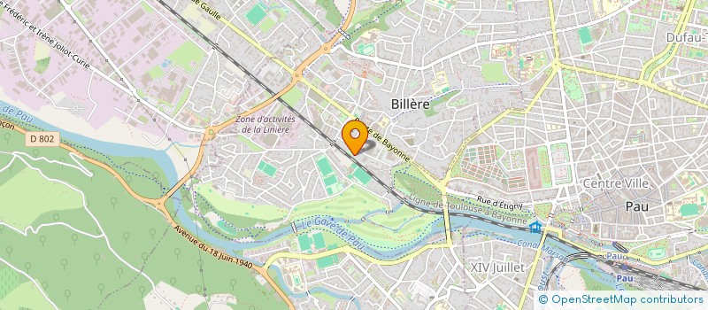 localisation de l'entreprise SOCIETE CIVILE IMMOBILIERE D'ATTRIBUTION NOS VIES LA, PAR ABREVIATION SCIA NOS VIES LA.  BILLERE