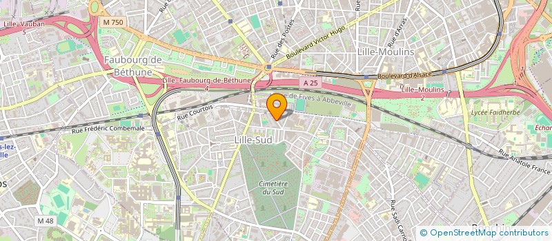 localisation de l'entreprise SOCIETE CIVILE IMMOBILIERE D.C.L. à LILLE