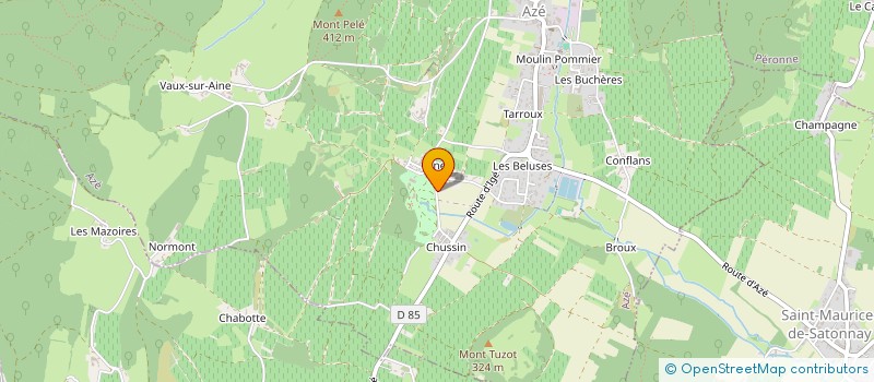 localisation de l'entreprise SOCIETE CIVILE IMMOBILIERE D.D.C.  AZE