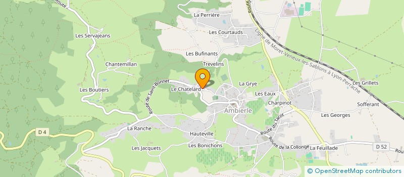 localisation de l'entreprise SOCIETE CIVILE IMMOBILIERE D'ETABLISSEMENT RURAL ET D'INITIATIVES ECOLOGIQUES  AMBIERLE