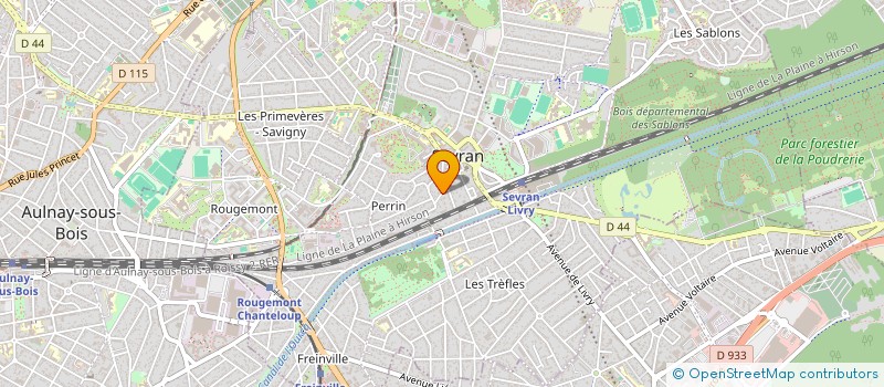 localisation de l'entreprise SOCIETE CIVILE IMMOBILIERE D.J.M.F. IMMOBILIER à SEVRAN