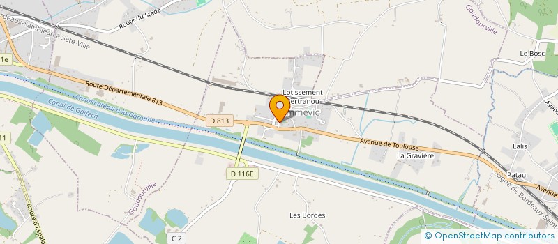 localisation de l'entreprise SOCIETE CIVILE IMMOBILIERE D.L.B IMMOBILIER  CASTELSAGRAT