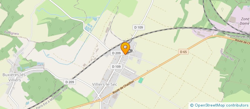 localisation de l'entreprise SOCIETE CIVILE IMMOBILIERE D L C à VILLIERS-LE-SEC