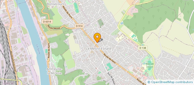 localisation de l'entreprise SOCIETE CIVILE IMMOBILIERE D. MAXENS ET HUGO IMMOBILIER  LE MESNIL-ESNARD