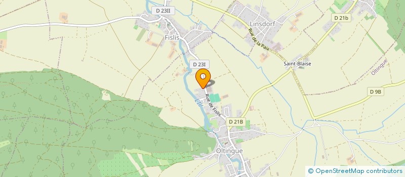 localisation de l'entreprise SOCIETE CIVILE IMMOBILIERE D'OLTINGUE  OLTINGUE