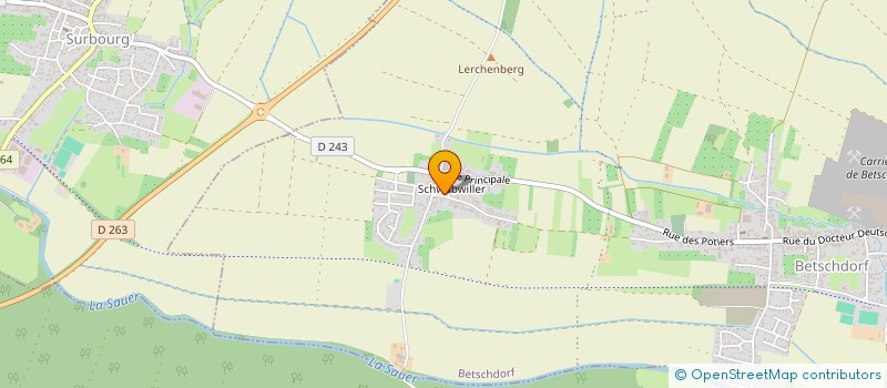 localisation de l'entreprise SOCIETE CIVILE IMMOBILIERE D.R.D  BETSCHDORF