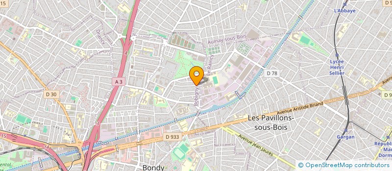 localisation de l'entreprise SOCIETE CIVILE IMMOBILIERE DAAT  BONDY