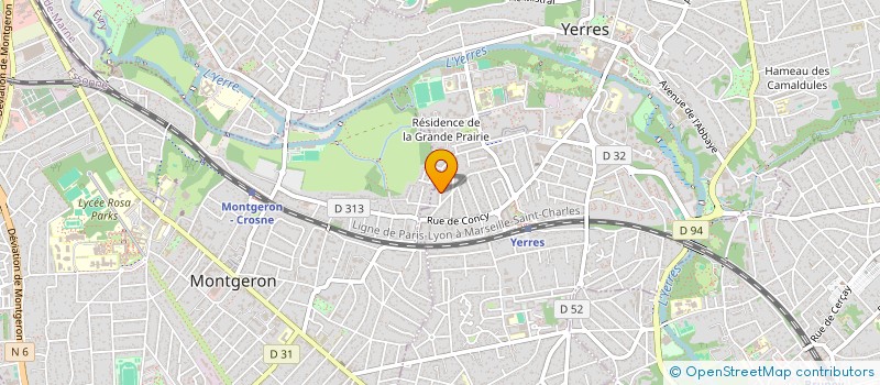 localisation de l'entreprise SOCIETE CIVILE IMMOBILIERE DAB-IMMO à MONTGERON