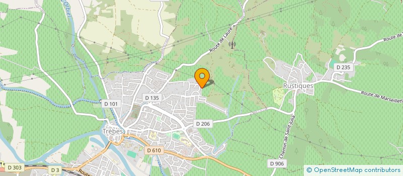 localisation de l'entreprise SOCIETE CIVILE IMMOBILIERE DAISY  TREBES