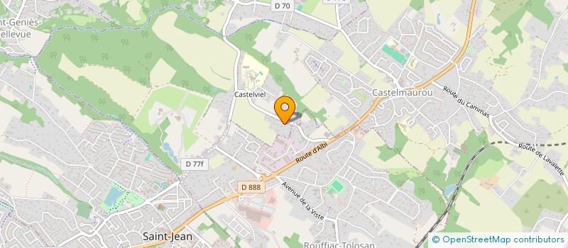 localisation de l'entreprise SOCIETE CIVILE IMMOBILIERE DAMELI ET PAR ABREVIATION SCI DAMELI  CASTELMAUROU