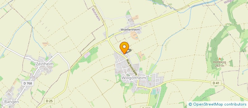 localisation de l'entreprise SOCIETE CIVILE IMMOBILIERE DANTHE  WILLGOTTHEIM