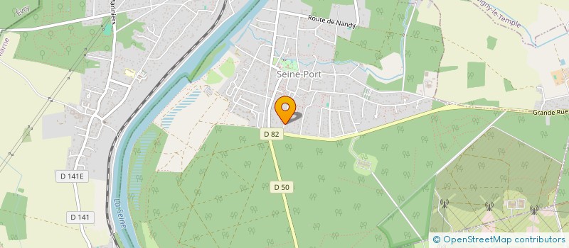 localisation de l'entreprise SOCIETE CIVILE IMMOBILIERE DARBLAY  SEINE-PORT