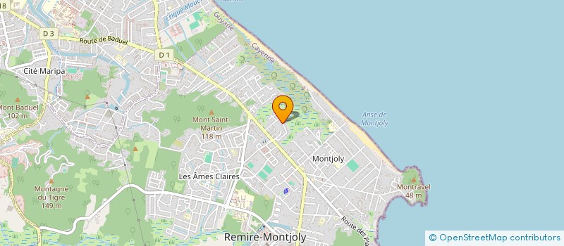 localisation de l'entreprise SOCIETE CIVILE IMMOBILIERE DAUDE  REMIRE-MONTJOLY