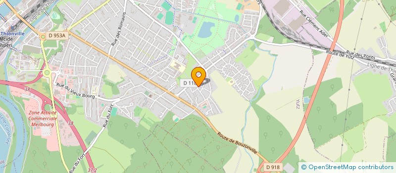 localisation de l'entreprise SOCIETE CIVILE IMMOBILIERE DAUDONAC  KUNTZIG