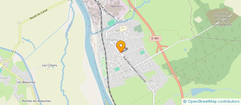 localisation de l'entreprise SOCIETE CIVILE IMMOBILIERE DAVERAT  IMPHY