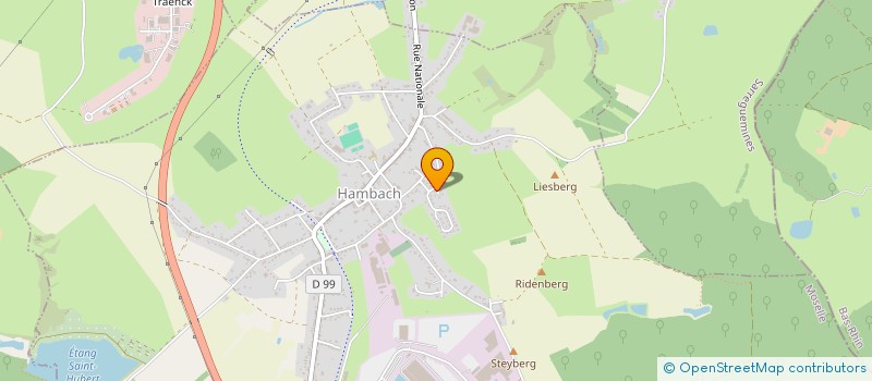 localisation de l'entreprise SOCIETE CIVILE IMMOBILIERE DAVROX  HAMBACH