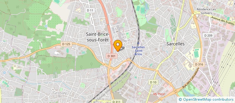 localisation de l'entreprise SOCIETE CIVILE IMMOBILIERE DCS à COURBEVOIE