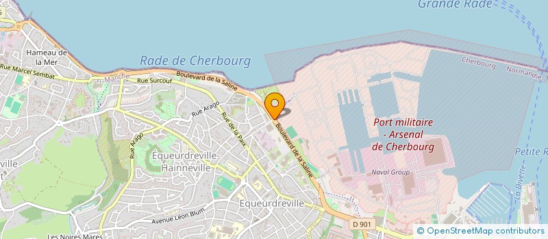 localisation de l'entreprise SOCIETE CIVILE IMMOBILIERE DDM à CHERBOURG-EN-COTENTIN