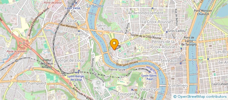localisation de l'entreprise SOCIETE CIVILE IMMOBILIERE DE BEAUVOIR à LYON