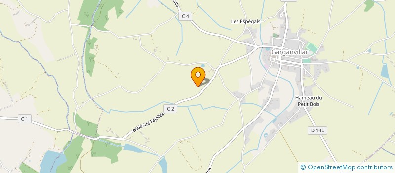 localisation de l'entreprise SOCIETE CIVILE IMMOBILIERE DE BONNEFONT  GARGANVILLAR