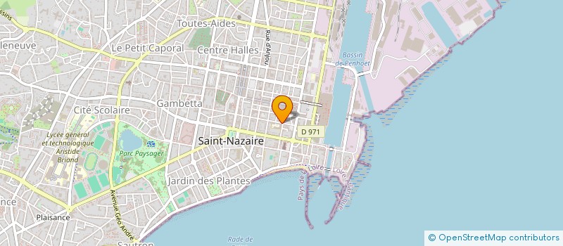 localisation de l'entreprise SOCIETE CIVILE IMMOBILIERE DE BREHAT  SAINT-NAZAIRE