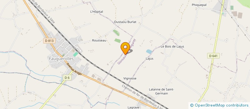 localisation de l'entreprise SOCIETE CIVILE IMMOBILIERE DE BURLAT  GONTAUD-DE-NOGARET