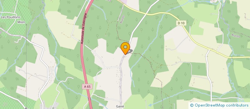 localisation de l'entreprise SOCIETE CIVILE IMMOBILIERE DE CANDALE  BROUQUEYRAN