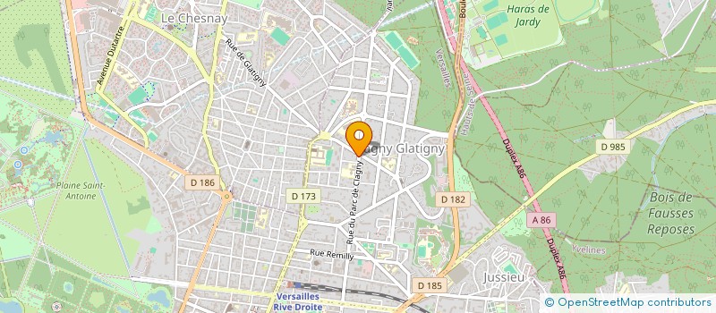 localisation de l'entreprise SOCIETE CIVILE IMMOBILIERE DE CARFORT à VERSAILLES