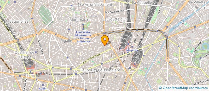 localisation de l'entreprise SOCIETE CIVILE IMMOBILIERE DE COHAN  PARIS