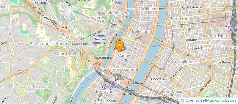 localisation de l'entreprise SOCIETE CIVILE IMMOBILIERE DE CONSTRUCTION VENTE GRAND PONT  LYON